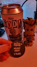 Pop canette Soda Holiday Groot