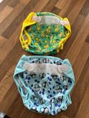 Lot 2 couches lavables Bum diapers