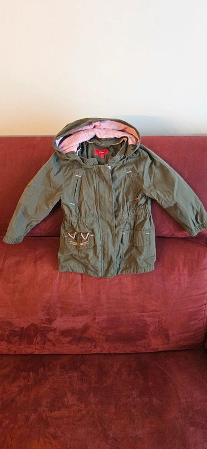 Manteau chat mi-saison taille 2 ans, 86 cm - photo numéro 1