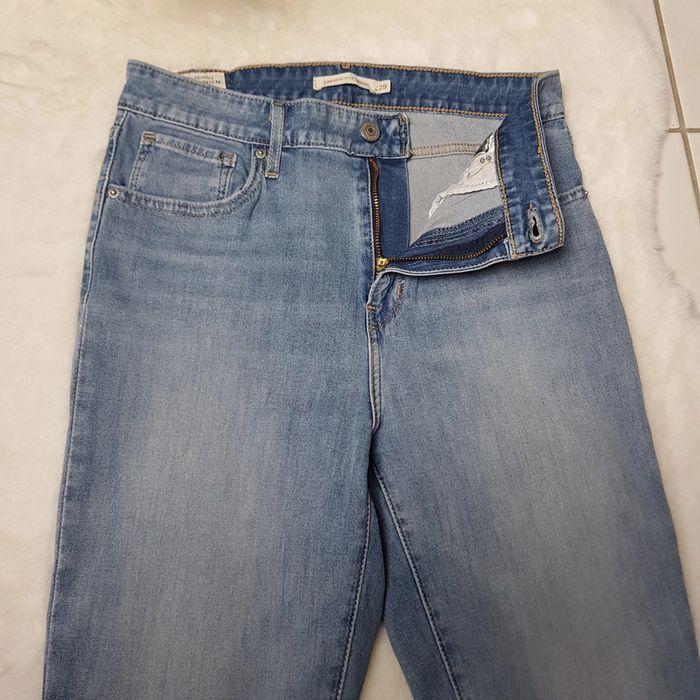 Jean Levi's 721 Premium High Rise Skinny W29 L32 Bleu Clair - photo numéro 4