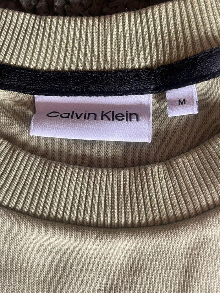 Pull Calvin Klein Vert Homme - photo numéro 8