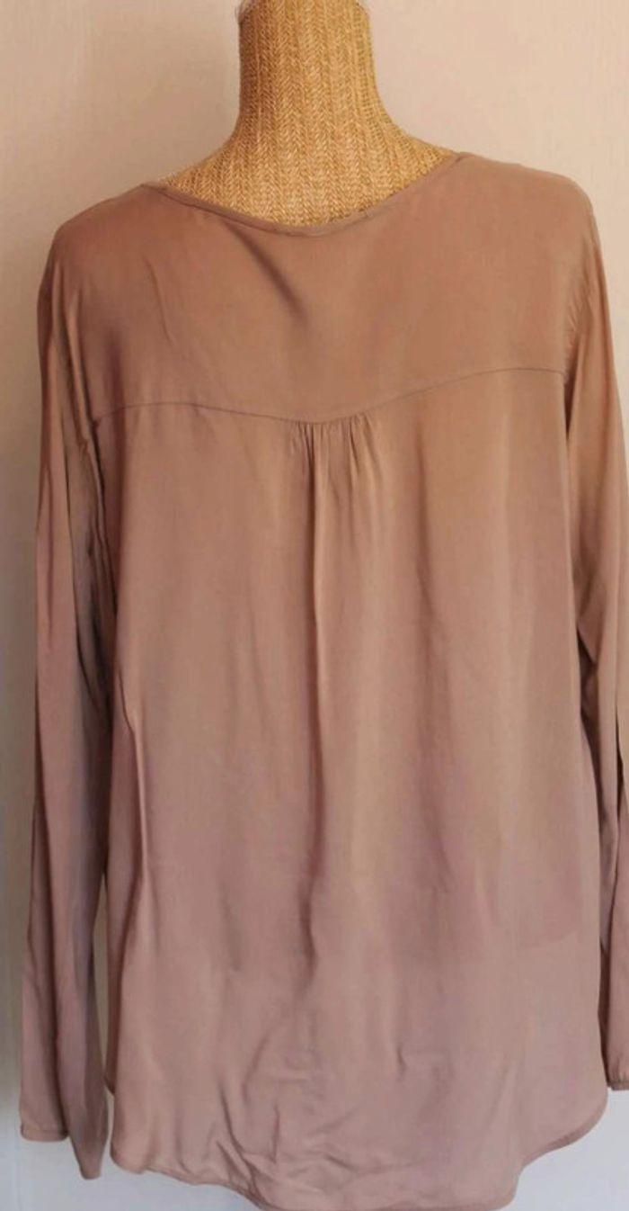 Chemise  légère - Beige  -  Manches  longues  -  Mim - 44 - photo numéro 5