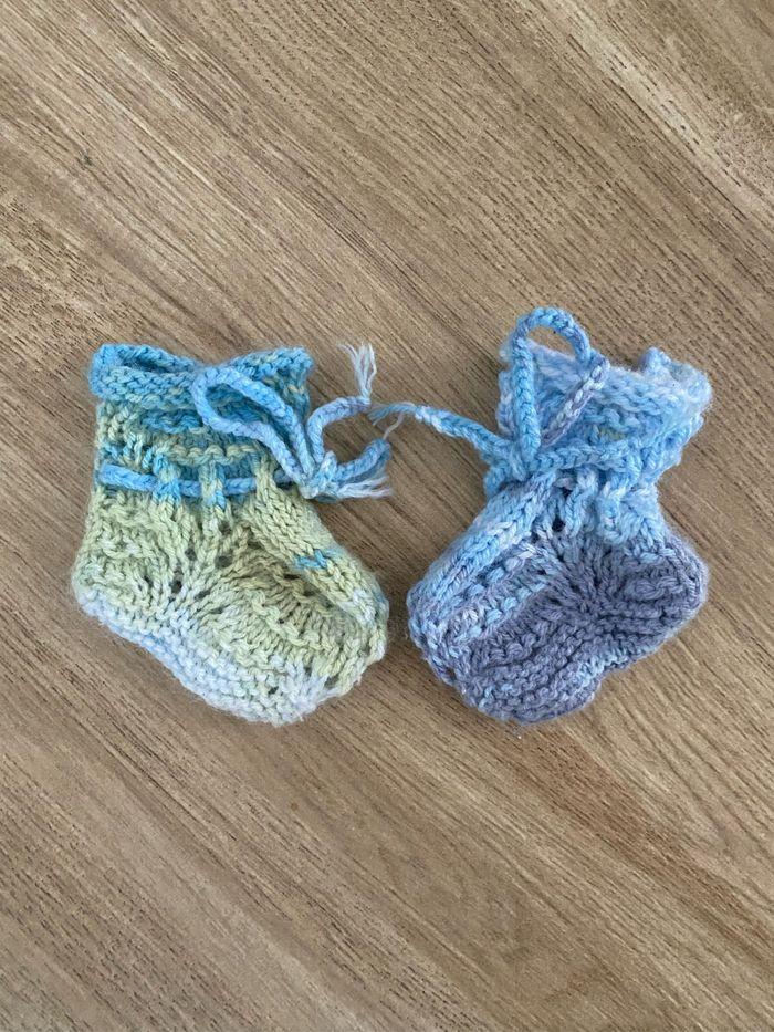 Chaussons en crochet - photo numéro 3