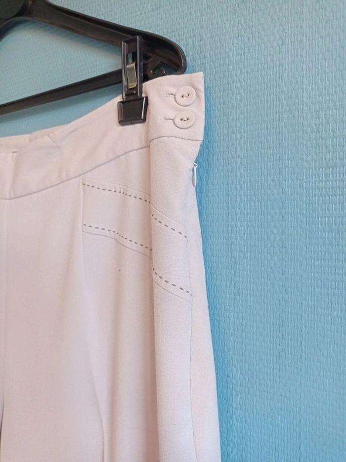 Pantalon gris clair Bleu bonheur taille 46 - photo numéro 4