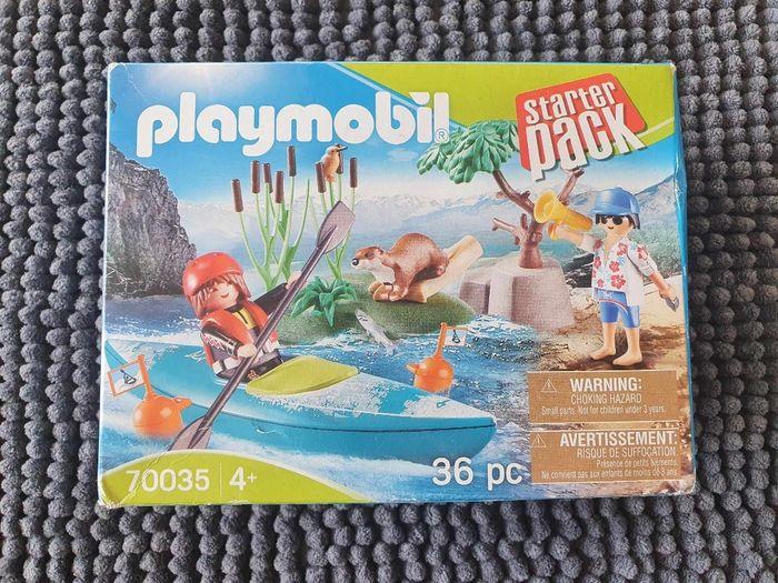 Playmobil Starter Pack Family Fun - Sportifs et Kayak - 70035 - photo numéro 1