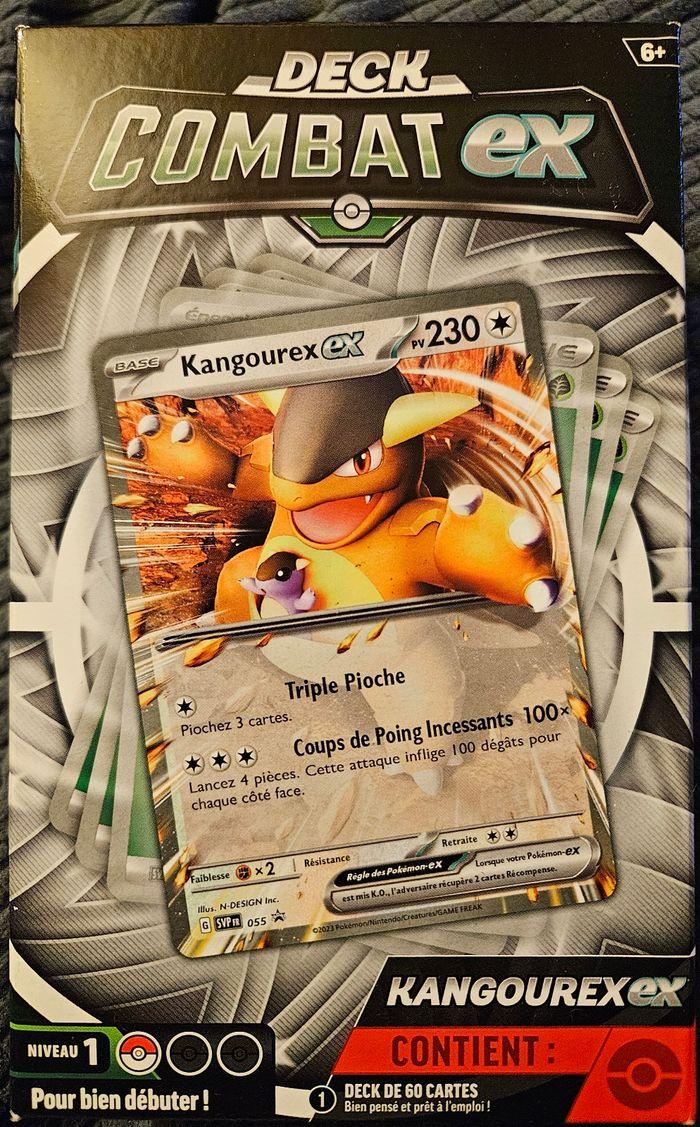 Pokemon Deck combat ex kangourex - photo numéro 2