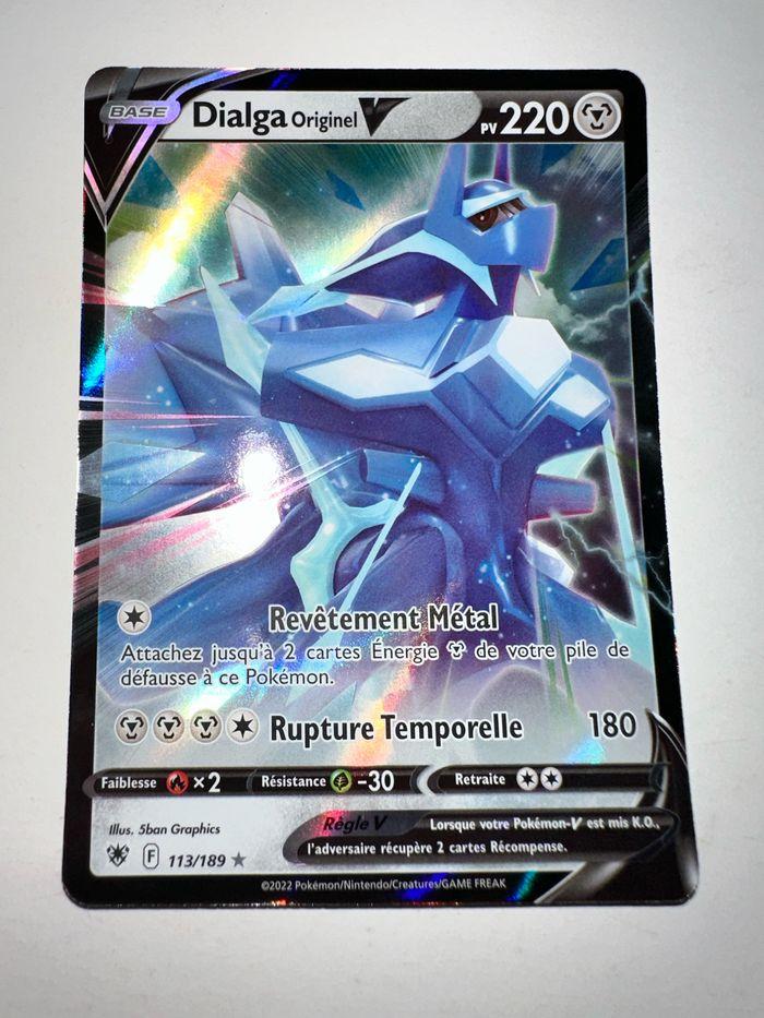 Carte Dialga originel V - photo numéro 1