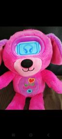 Chien interactif Pinky KidiFluffies Vtech Rose