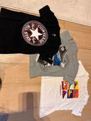 Lot de trois tee-shirts Converse 4 ans