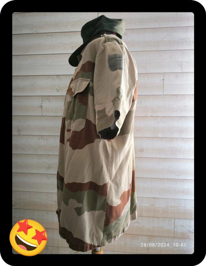 Chemise militaire armée française manches courtes taille 42 (l) - photo numéro 5