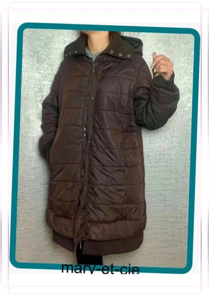 Doudoune longue à capuche taille 4 - DIDADI - manteau - photo numéro 1