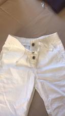 Pantalon blanc Zara