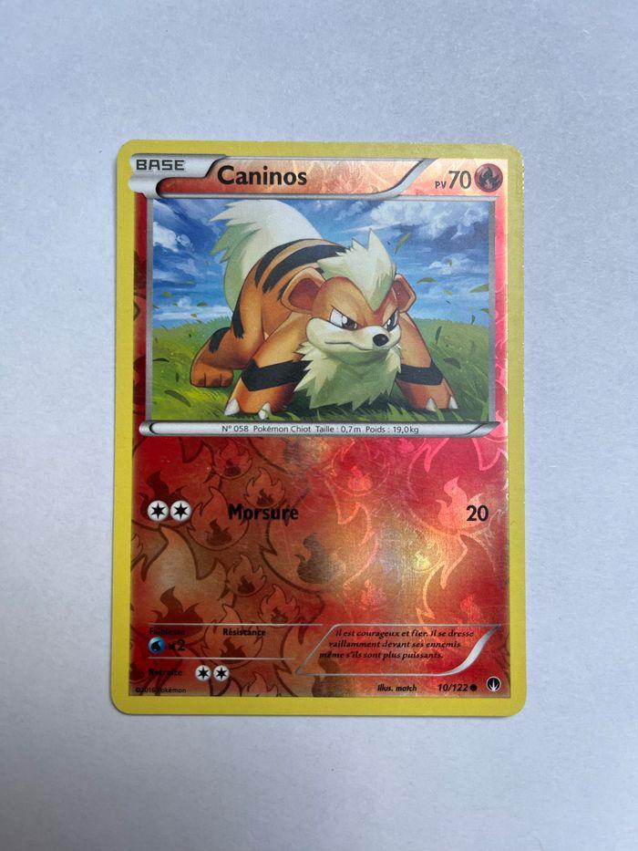 Cartes Pokémon Caninos 10/122 - photo numéro 1