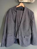 Costume homme bleu-gris h&m (voir description pour les tailles)