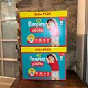 Lot 2 cartons Pampers Taille 7 : 160 Culottes couche pants