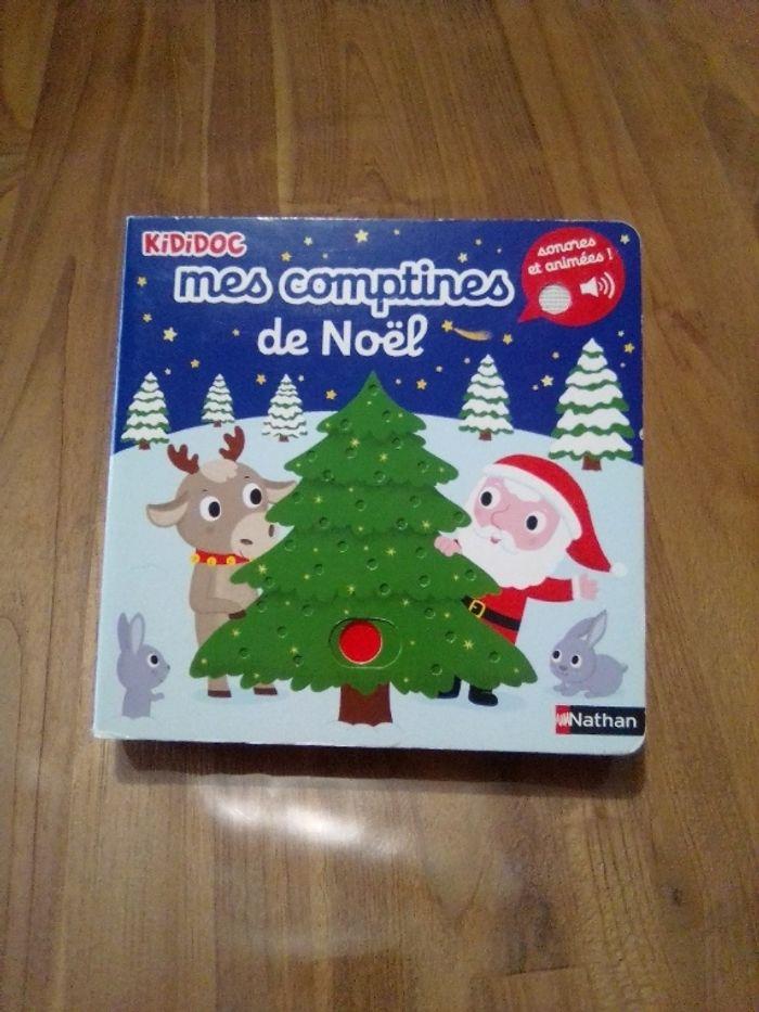 Livre musical les comptines de Noël - photo numéro 1