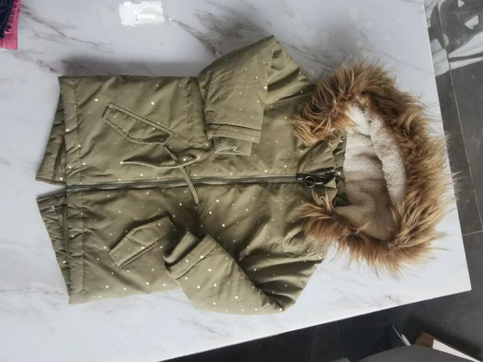 Manteau chaud kaki - photo numéro 2