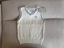 Pull Gilet blanc neuf - Sergent Major 4 ans