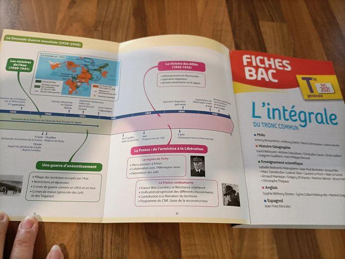 Livre fiche de révision bac tronc commun - photo numéro 4