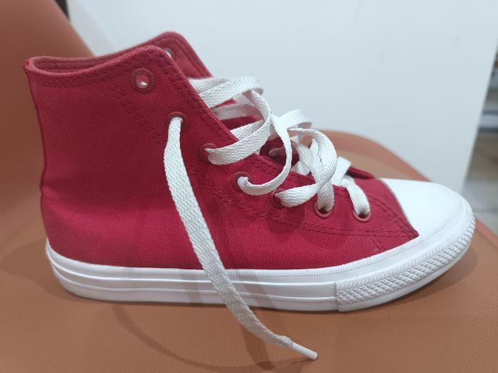 Basket Converse fille rouge - photo numéro 6