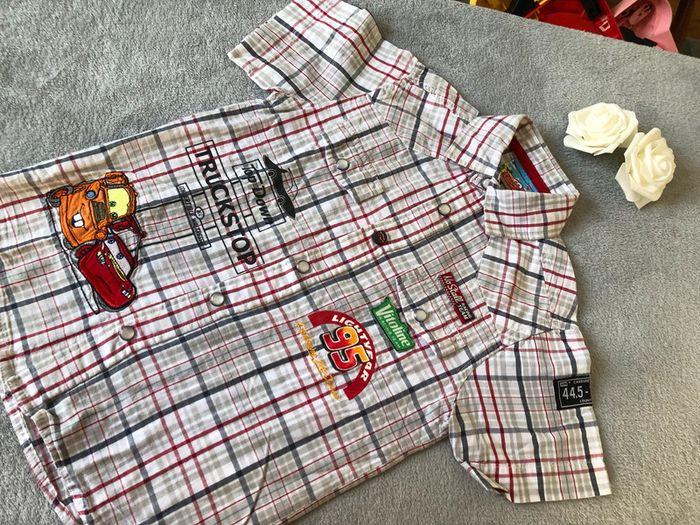 Chemise manches courtes Cars 4 ans - photo numéro 1