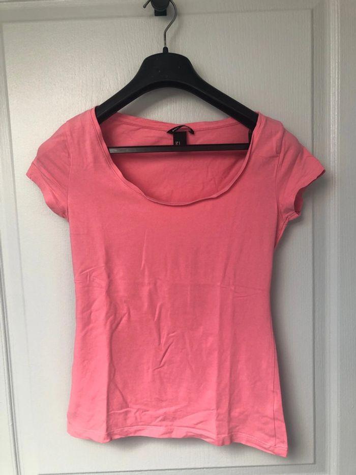 T shirt rose taille s H&M