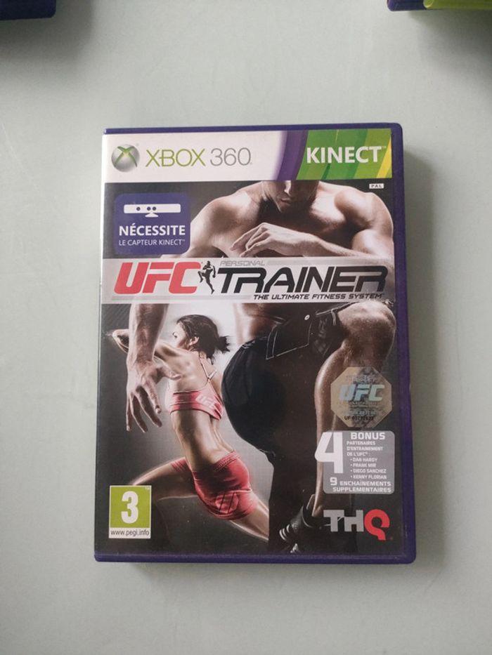 Jeux Xbox 360 kinect UFC trainer thé ultimate fitness système - photo numéro 1