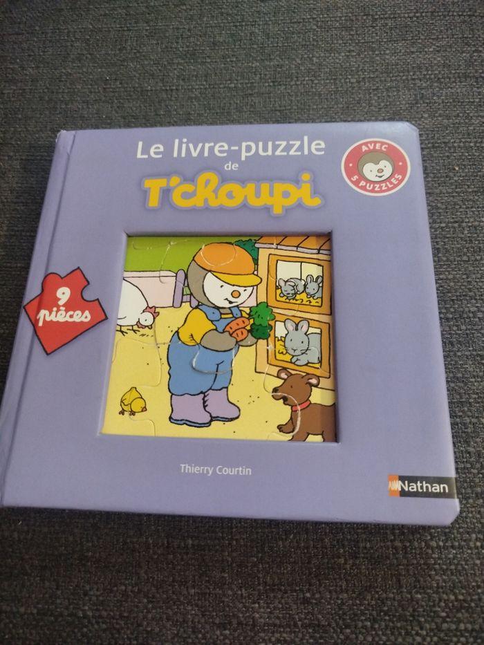 Livre puzzles T'choupi - photo numéro 1