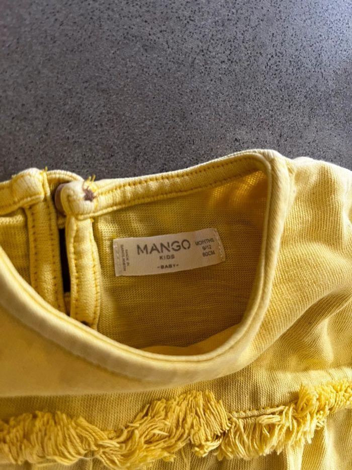 Robe jaune Mango 80cm - photo numéro 4