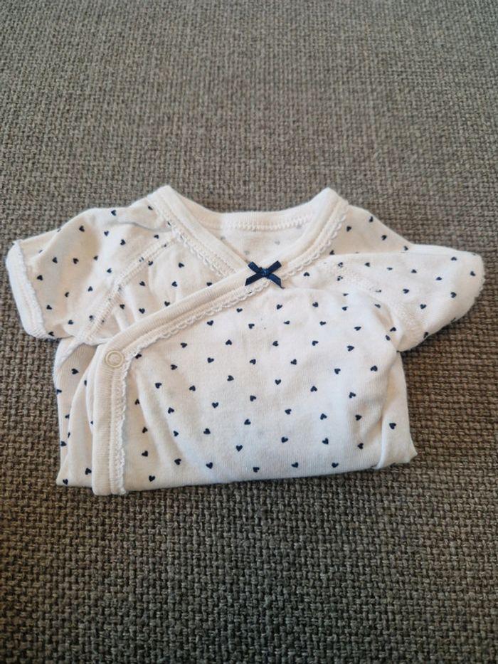 Body manches courtes Petit Bateau taille naissance - photo numéro 4