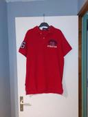 Polo rouge SuperDry Taille XL