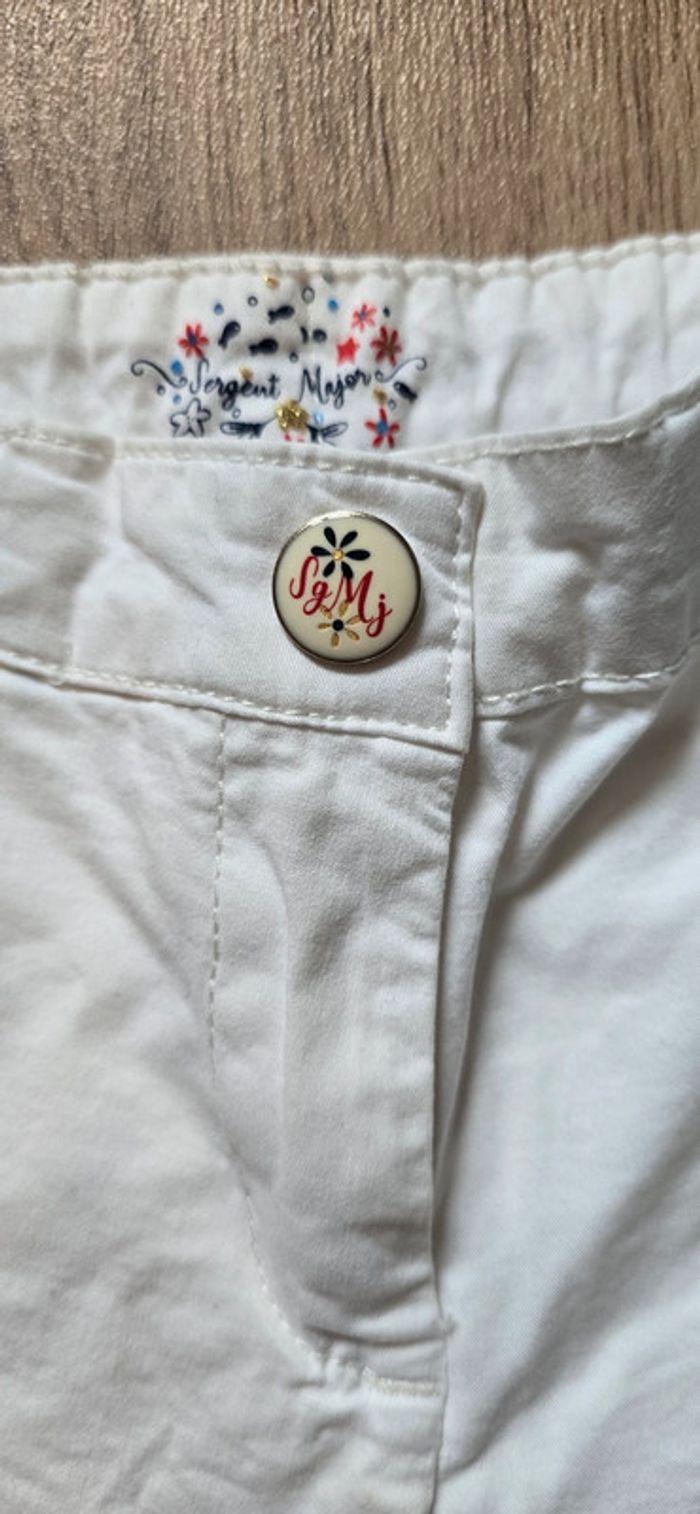 Pantalon blanc Sergent Major 3ans - photo numéro 3