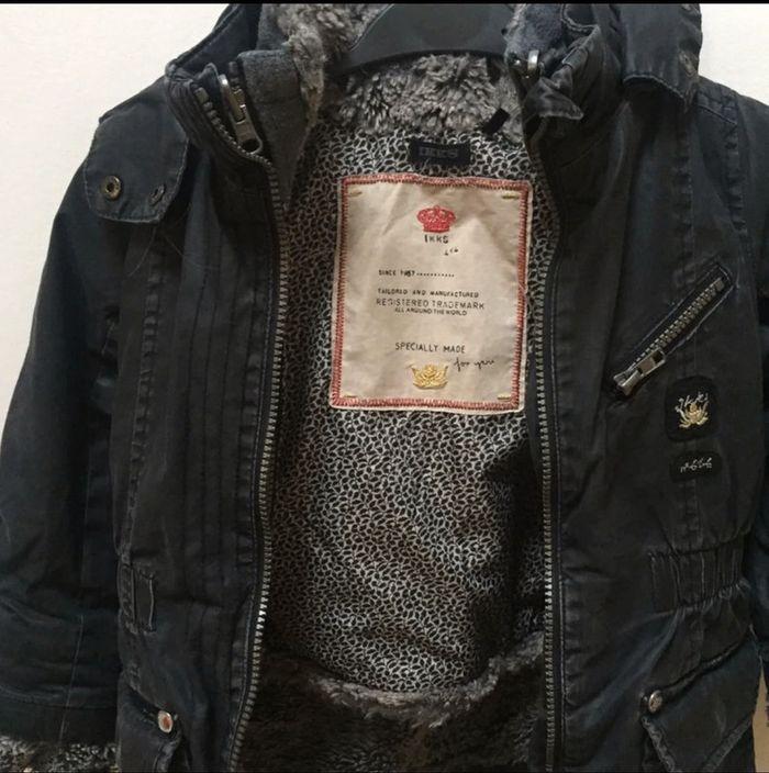 Blouson IKKS 4 ans noir avec gilet intérieur amovible - photo numéro 3