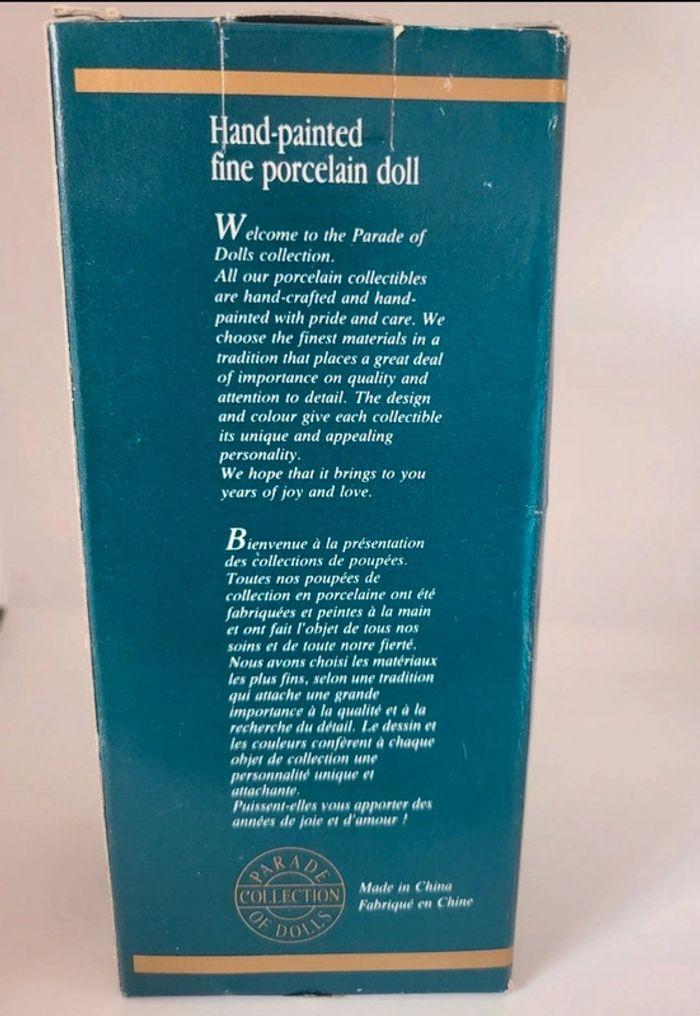 Vintage Clown porcelaine peint à la main neuf parade of dolls - photo numéro 3