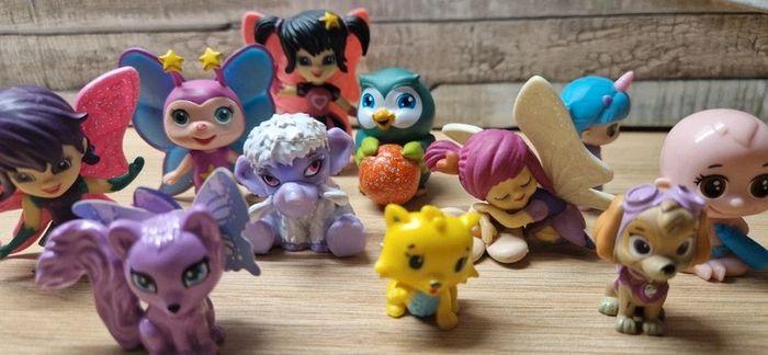 Lot de 11 figurines Magiki, Hatchimals, Monster Hight, Pat Patrouille - photo numéro 3