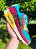 Baskets Nike air max 90 ridgerock turbo vert pointure 40.5 sans boîte