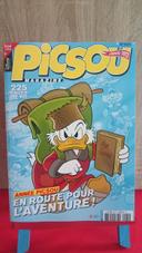 Picsou Magazine, n° 565, 2022, avec le poster et 4 fiches vintage