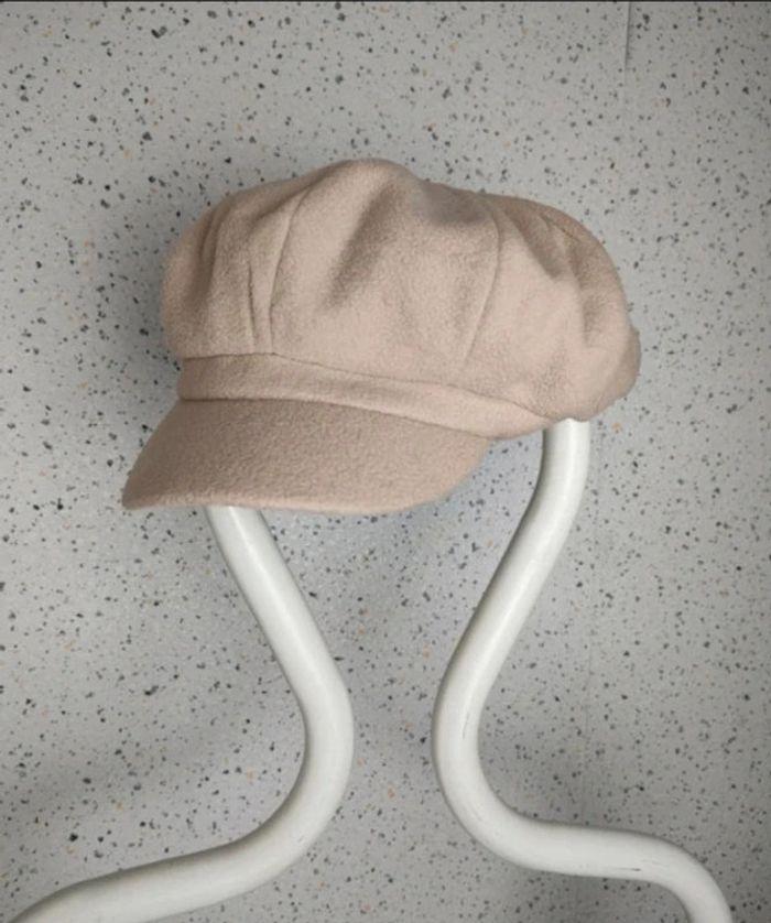 Casquette beige automne / hiver - photo numéro 1