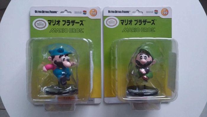 Lot figurines UDF medicom Mario Luigi Bros - photo numéro 1