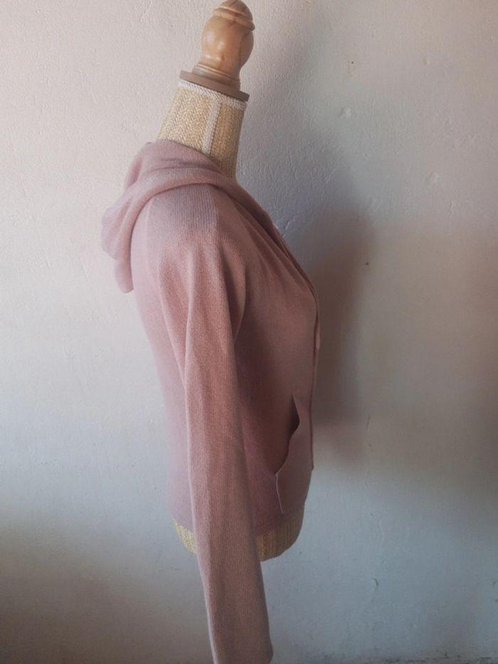 Veste gilet chaud rose lilas DDP fille 16 ans - photo numéro 8