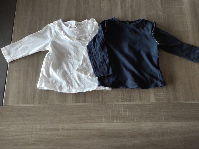 Lot 2 tee shirts manche longue