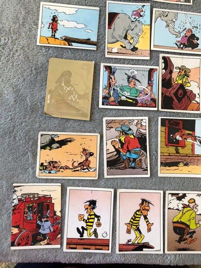 Lot de 38 images autocollantes Panini Lucky Luke vintage - photo numéro 6