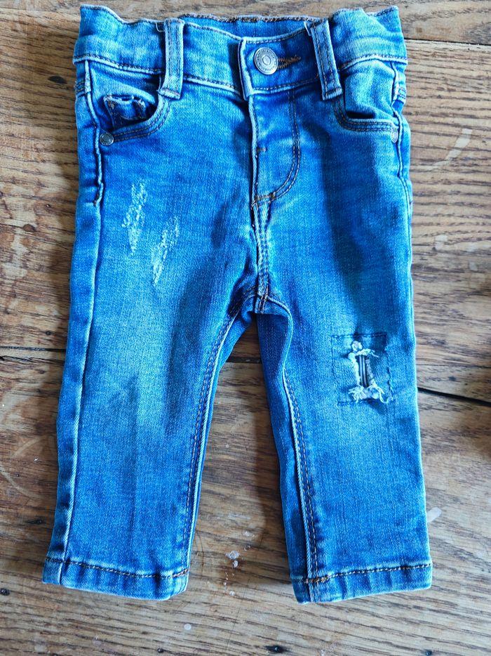 Lot de 2 jeans bébé - photo numéro 3