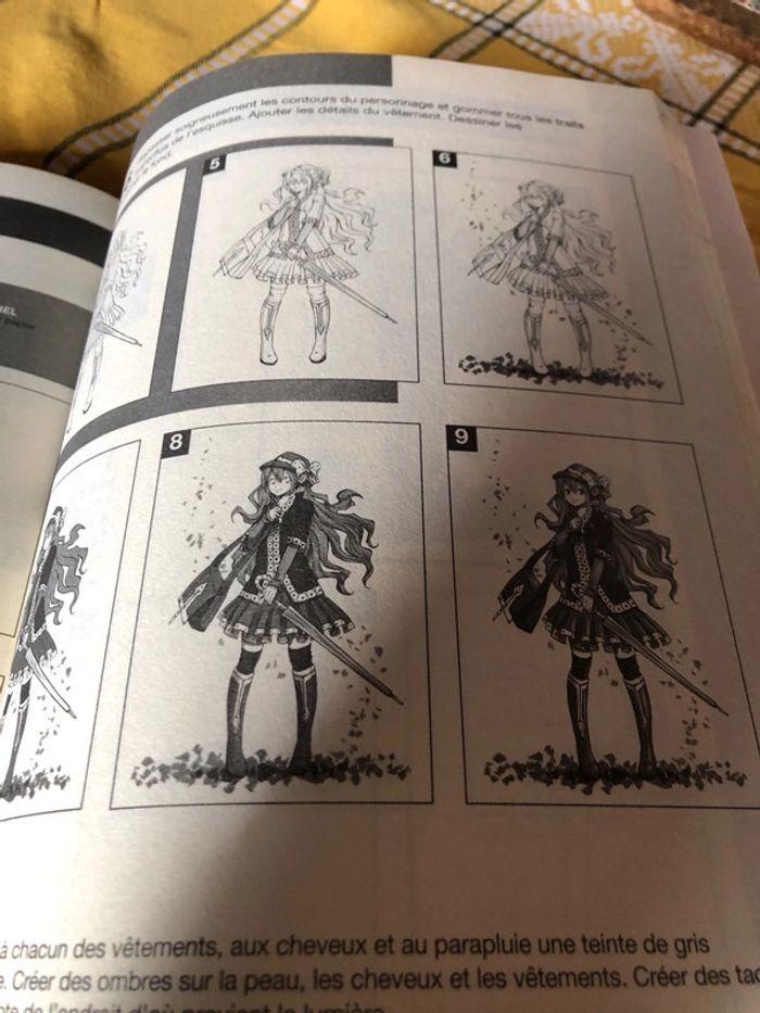 Livre les mangas au dessin - photo numéro 6