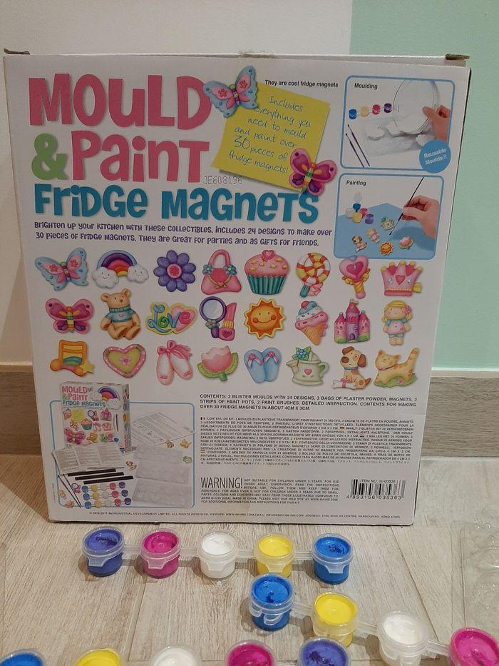 Kit de moulage et peinture magnet pour frigo - photo numéro 3