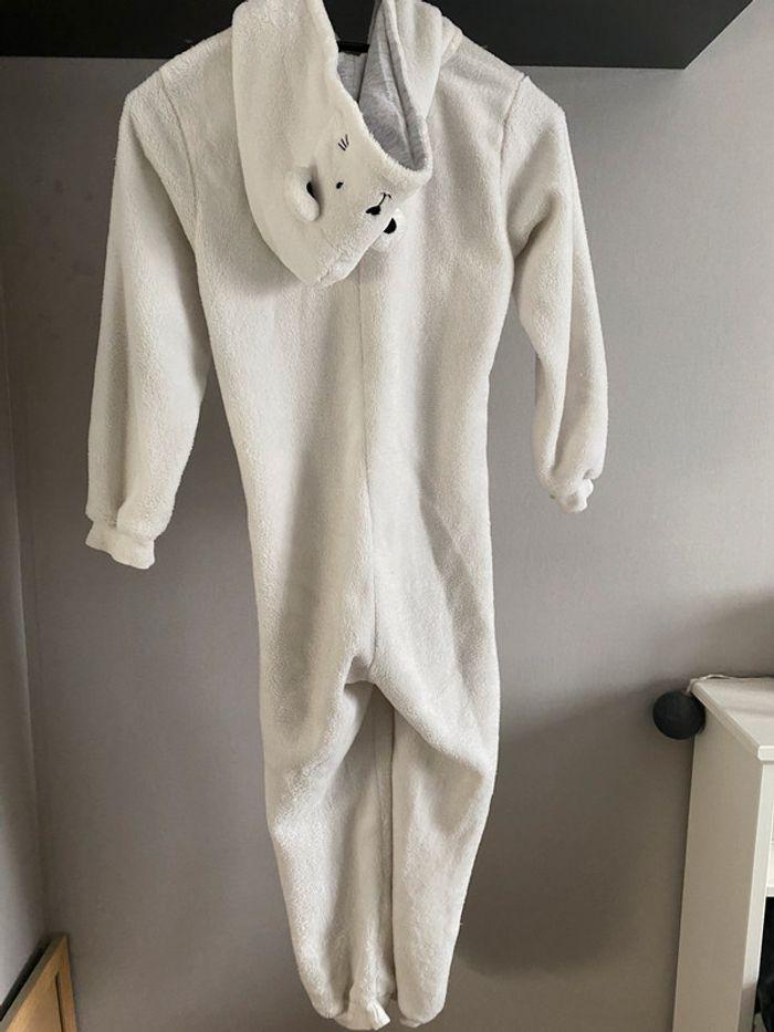 Pyjama polaire enfant fille à capuche - photo numéro 2