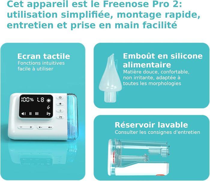 NEUF - Mouche bébé / Aspirateur nasal électique Marlineo Freenose Pro 2 - photo numéro 5