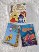 Lot 3 livres Disney