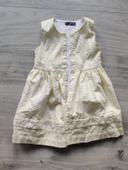 Robe sergent major 4 ans jaune