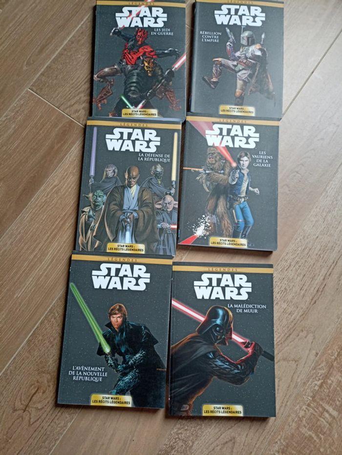 Lot 6 tomes Star Wars les récits légendaires - photo numéro 2